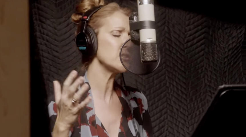 Céline Dion et Fred Pellerin interprètent une chanson de La guerre des tuques 3D